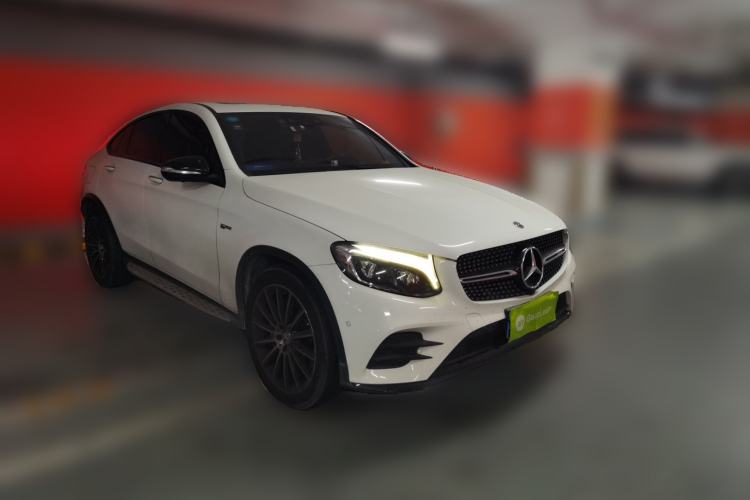 Used Mercedes-Benz GLC Coupe AMG 2017 AMG GLC 43 4MATIC Coupe SUV Front Right 45 Deg