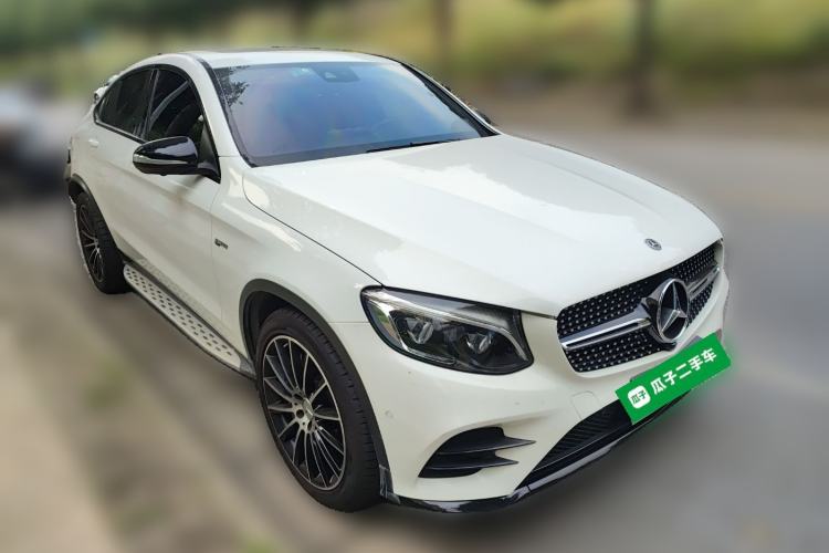 Used Mercedes-Benz GLC Coupe AMG 2017 AMG GLC 43 4MATIC Coupe SUV Front Right 45 Deg