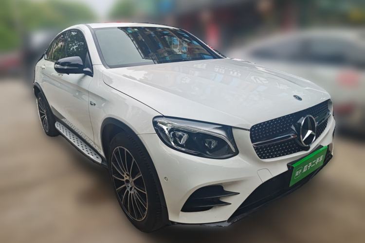 Used Mercedes-Benz GLC Coupe AMG 2017 AMG GLC 43 4MATIC Coupe SUV Front Right 45 Deg