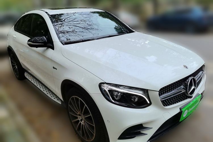 Used Mercedes-Benz GLC Coupe AMG 2017 AMG GLC 43 4MATIC Coupe SUV Front Right 45 Deg
