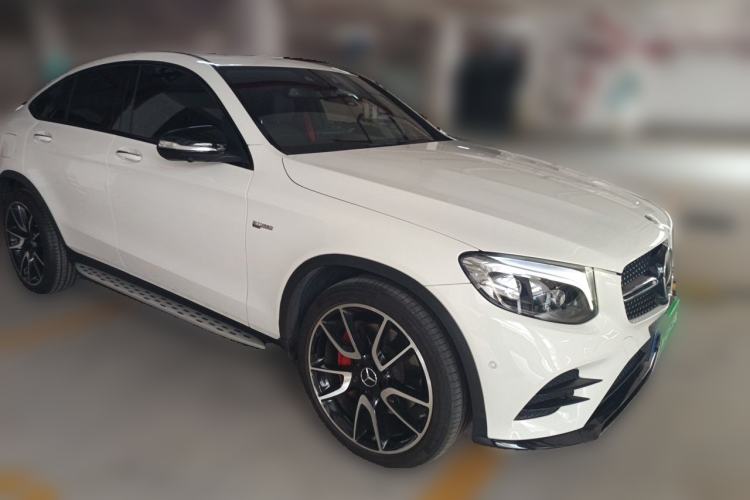 Used Mercedes-Benz GLC Coupe AMG 2017 AMG GLC 43 4MATIC Coupe SUV Special Edition Front Right 45 Deg