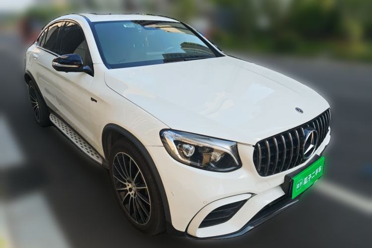 Used Mercedes-Benz GLC Coupe AMG 2017 AMG GLC 43 4MATIC Coupe SUV Front Right 45 Deg