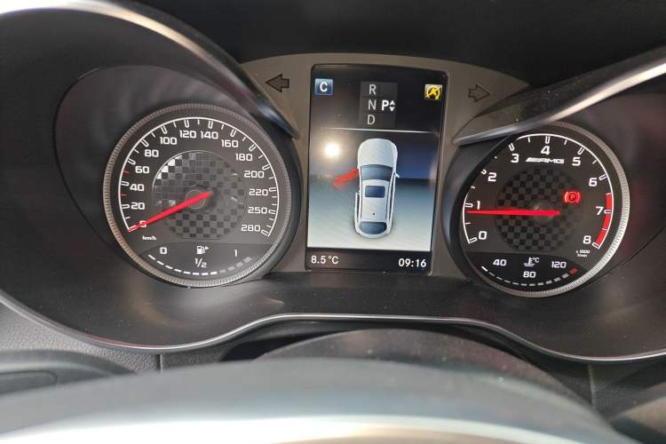 Used Mercedes-Benz GLC Coupe AMG 2017 AMG GLC 43 4MATIC Coupe SUV Instrument Cluster