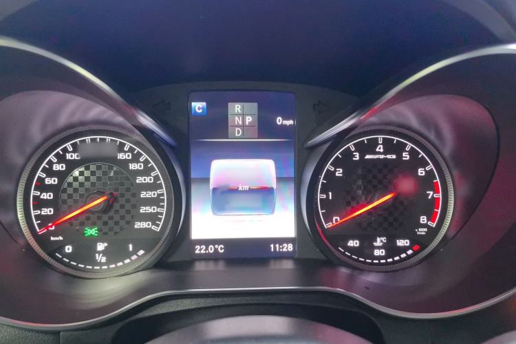 Used Mercedes-Benz GLC Coupe AMG 2017 AMG GLC 43 4MATIC Coupe SUV Instrument Cluster