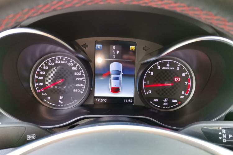 Used Mercedes-Benz GLC Coupe AMG 2017 AMG GLC 43 4MATIC Coupe SUV Instrument Cluster