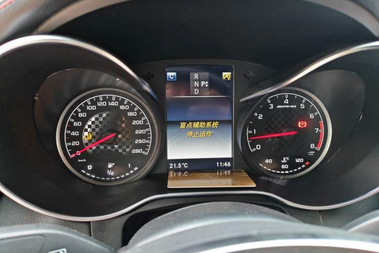 Used Mercedes-Benz GLC Coupe AMG 2017 AMG GLC 43 4MATIC Coupe SUV Instrument Cluster