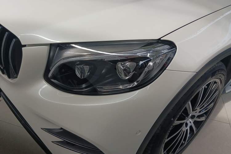 Used Mercedes-Benz GLC Coupe AMG 2017 AMG GLC 43 4MATIC Coupe SUV Left Front Headlight