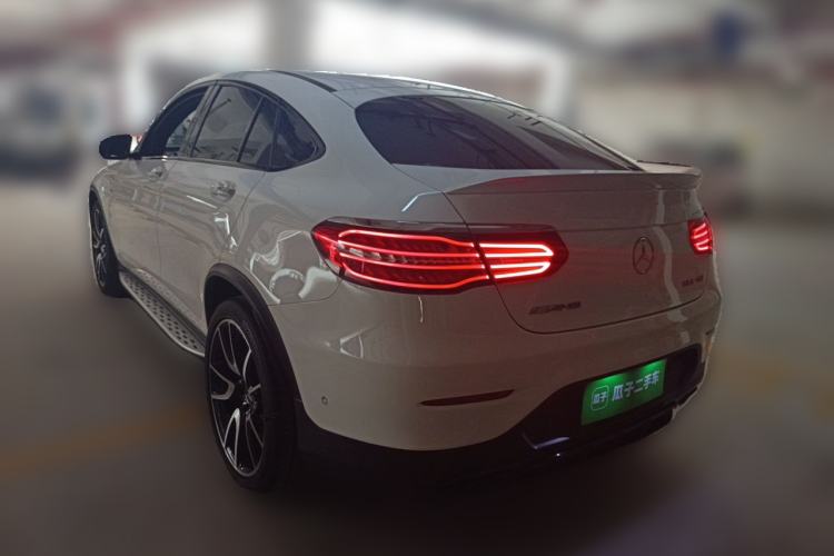 Used Mercedes-Benz GLC Coupe AMG 2017 AMG GLC 43 4MATIC Coupe SUV Special Edition Rear Left 45 Deg
