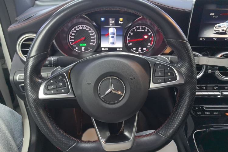 Used Mercedes-Benz GLC Coupe AMG 2017 AMG GLC 43 4MATIC Coupe SUV Steering Wheel