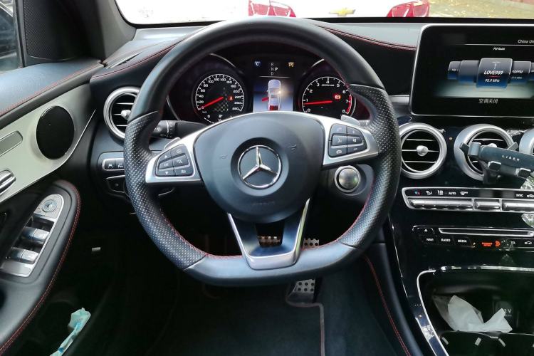 Used Mercedes-Benz GLC Coupe AMG 2017 AMG GLC 43 4MATIC Coupe SUV Steering Wheel