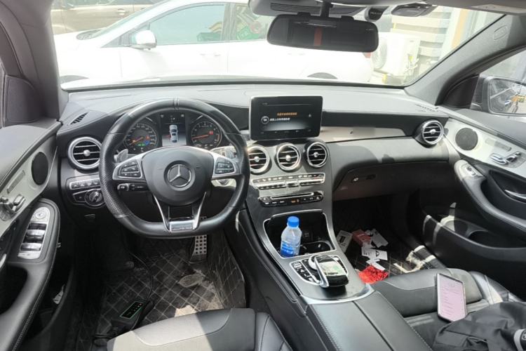 Used Mercedes-Benz GLC Coupe AMG 2018 AMG GLC 63 4MATIC+ Coupe SUV Center Console
