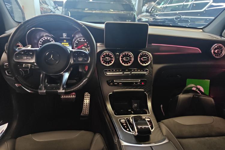 Used Mercedes-Benz GLC Coupe AMG 2018 AMG GLC 63 4MATIC+ Coupe SUV Center Console