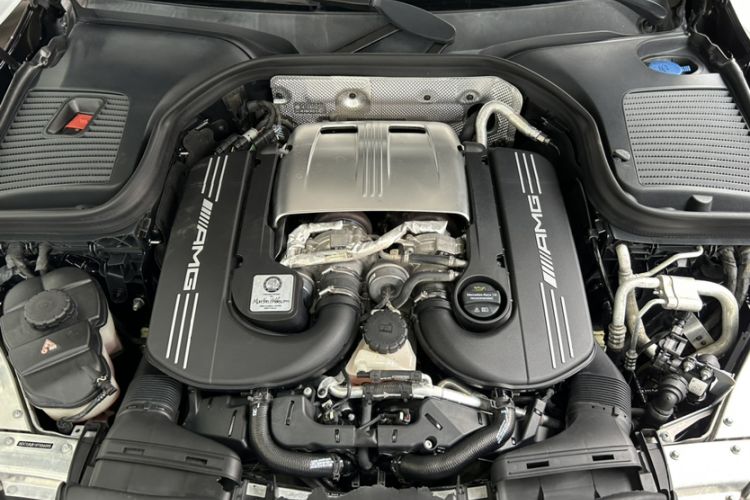 Used Mercedes-Benz GLC Coupe AMG 2018 AMG GLC 63 4MATIC+ Coupe SUV Engine Bay
