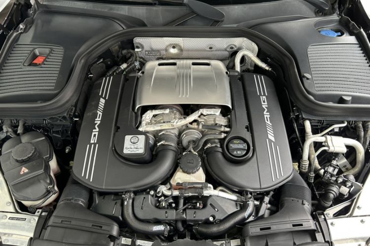 Used Mercedes-Benz GLC Coupe AMG 2018 AMG GLC 63 4MATIC+ Coupe SUV Engine Bay