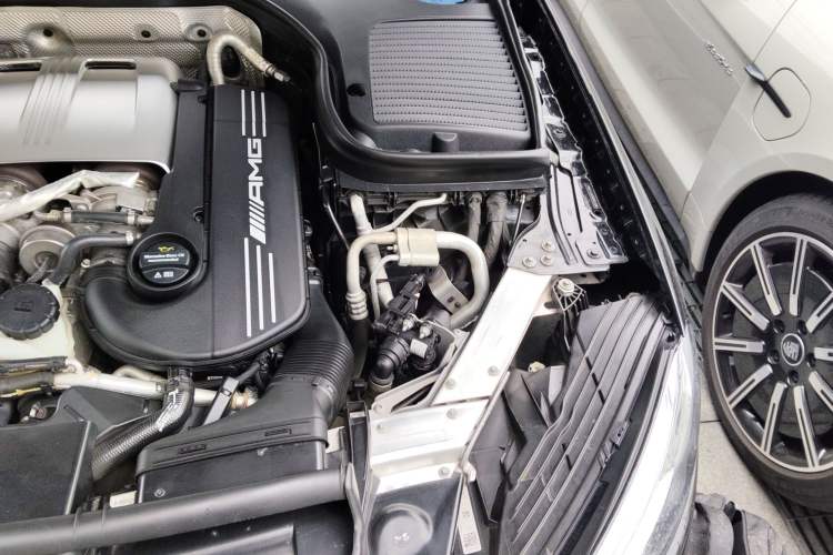 Used Mercedes-Benz GLC Coupe AMG 2018 AMG GLC 63 4MATIC+ Coupe SUV Engine Bay Left