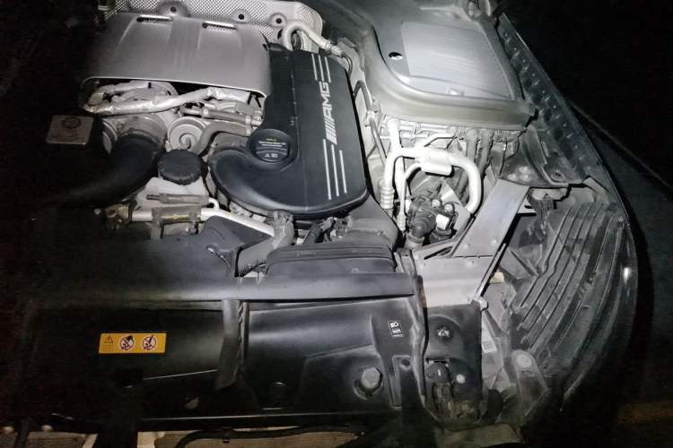 Used Mercedes-Benz GLC Coupe AMG 2018 AMG GLC 63 4MATIC+ Coupe SUV Engine Bay Left