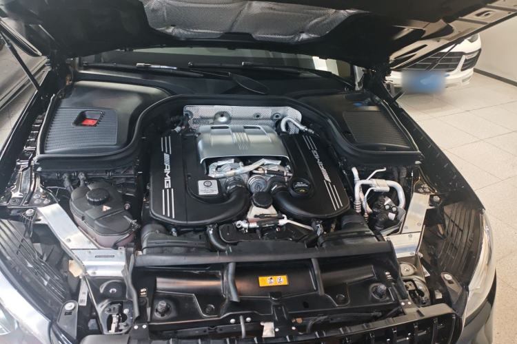 Used Mercedes-Benz GLC Coupe AMG 2018 AMG GLC 63 4MATIC+ Coupe SUV Engine Bay