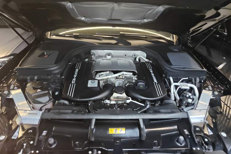 Used Mercedes-Benz GLC Coupe AMG 2018 AMG GLC 63 4MATIC+ Coupe SUV Engine Bay