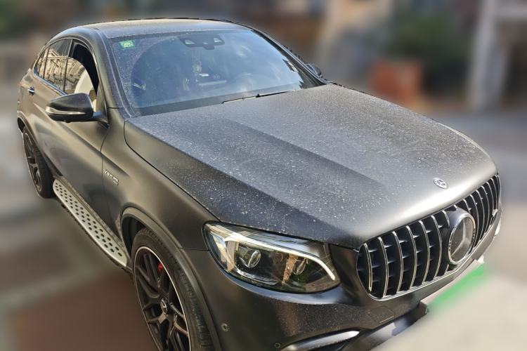 Used Mercedes-Benz GLC Coupe AMG 2018 AMG GLC 63 S 4MATIC+ Coupe SUV Front Right 45 Deg