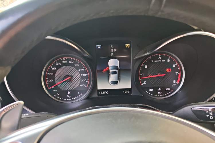 Used Mercedes-Benz GLC Coupe AMG 2018 AMG GLC 63 S 4MATIC+ Coupe SUV Instrument Cluster