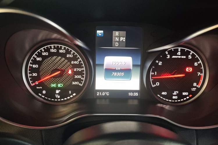 Used Mercedes-Benz GLC Coupe AMG 2018 AMG GLC 63 4MATIC+ Coupe SUV Instrument Cluster