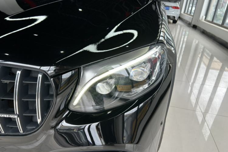 Used Mercedes-Benz GLC Coupe AMG 2018 AMG GLC 63 4MATIC+ Coupe SUV Left Front Headlight