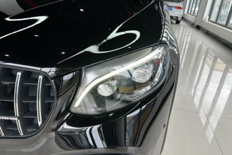 Used Mercedes-Benz GLC Coupe AMG 2018 AMG GLC 63 4MATIC+ Coupe SUV Left Front Headlight