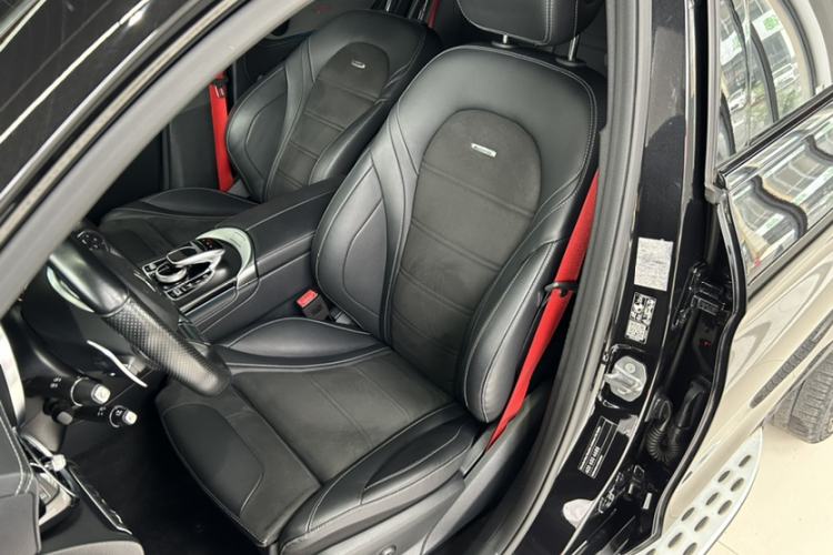Used Mercedes-Benz GLC Coupe AMG 2018 AMG GLC 63 4MATIC+ Coupe SUV Left Front Seat