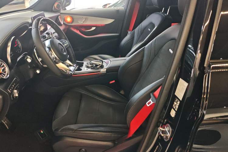 Used Mercedes-Benz GLC Coupe AMG 2018 AMG GLC 63 4MATIC+ Coupe SUV Left Front Seat