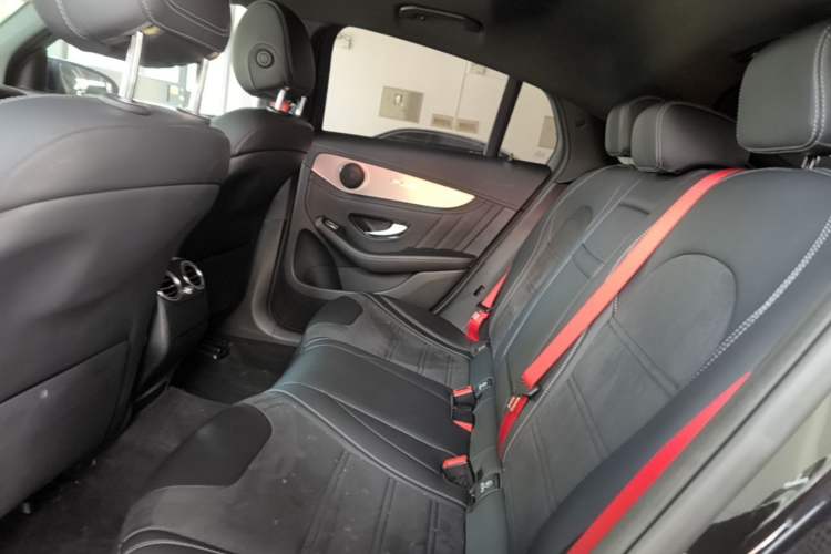 Used Mercedes-Benz GLC Coupe AMG 2018 AMG GLC 63 4MATIC+ Coupe SUV Left Rear Seat