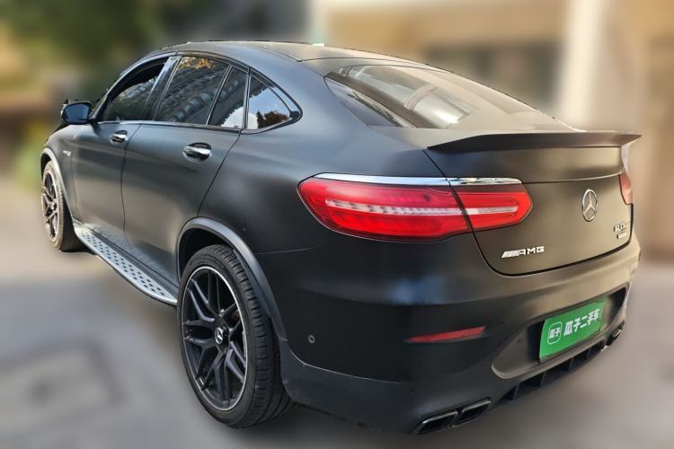 Used Mercedes-Benz GLC Coupe AMG 2018 AMG GLC 63 S 4MATIC+ Coupe SUV Rear Left 45 Deg
