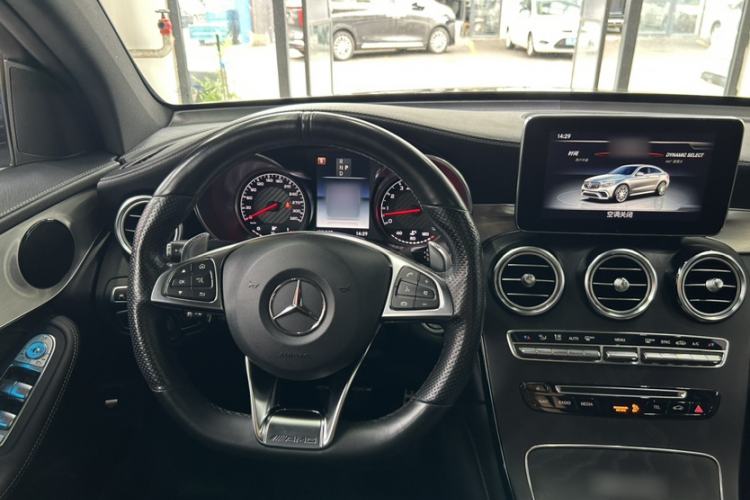 Used Mercedes-Benz GLC Coupe AMG 2018 AMG GLC 63 4MATIC+ Coupe SUV Steering Wheel