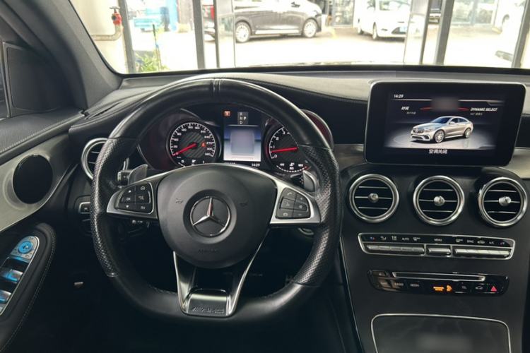 Used Mercedes-Benz GLC Coupe AMG 2018 AMG GLC 63 4MATIC+ Coupe SUV Steering Wheel