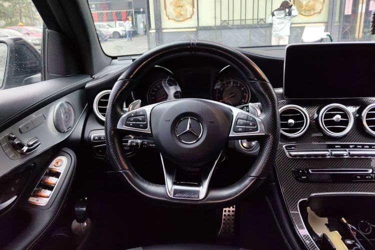 Used Mercedes-Benz GLC Coupe AMG 2018 AMG GLC 63 4MATIC+ Coupe SUV Steering Wheel