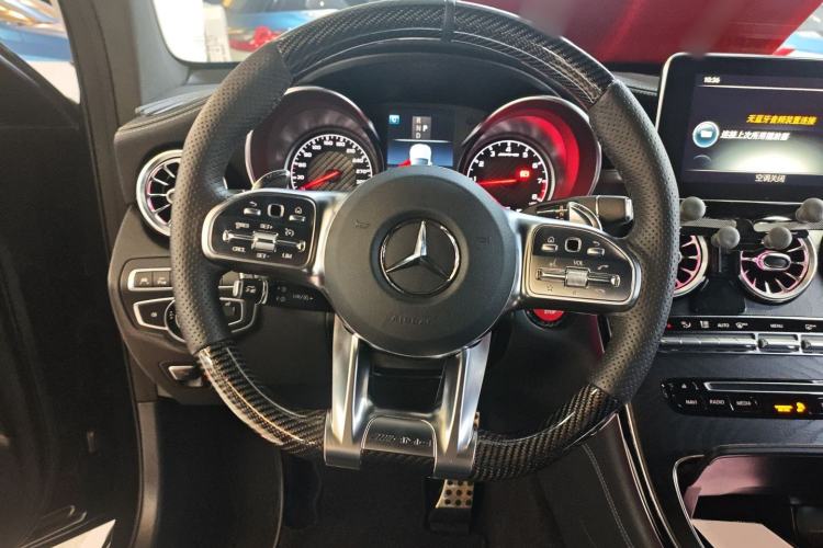 Used Mercedes-Benz GLC Coupe AMG 2018 AMG GLC 63 4MATIC+ Coupe SUV Steering Wheel