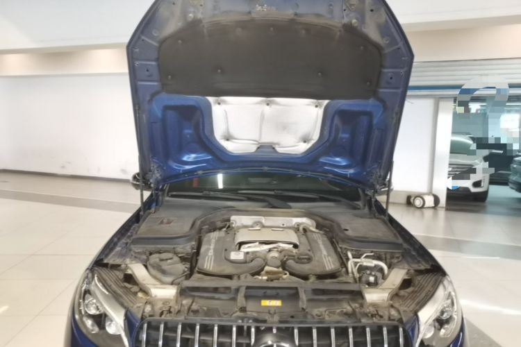 Used Mercedes-Benz GLC Coupe AMG 2018 AMG GLC 63 4MATIC+ Coupe SUV Engine Bay