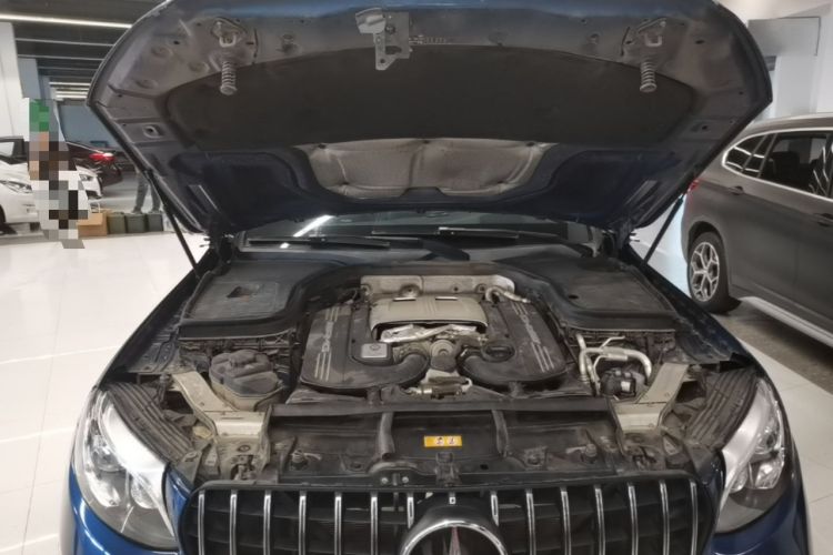 Used Mercedes-Benz GLC Coupe AMG 2018 AMG GLC 63 4MATIC+ Coupe SUV Engine Bay