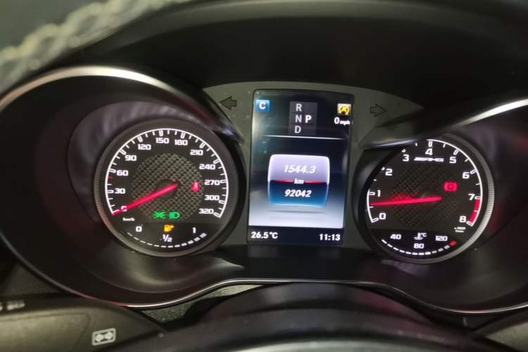 Used Mercedes-Benz GLC Coupe AMG 2018 AMG GLC 63 4MATIC+ Coupe SUV Instrument Cluster