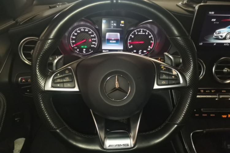 Used Mercedes-Benz GLC Coupe AMG 2018 AMG GLC 63 4MATIC+ Coupe SUV Steering Wheel