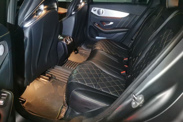 Used Mercedes-Benz GLC Coupe AMG 2018 AMG GLC 63 S 4MATIC+ Coupé SUV First Edition Special Edition Left Rear Seat