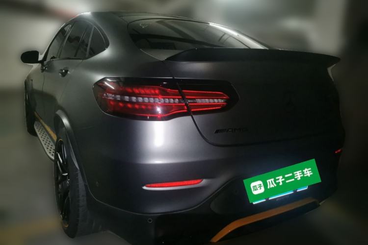 Used Mercedes-Benz GLC Coupe AMG 2018 AMG GLC 63 S 4MATIC+ Coupé SUV First Edition Special Edition Rear Left 45 Deg