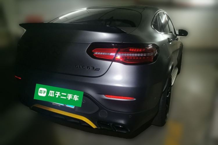 Used Mercedes-Benz GLC Coupe AMG 2018 AMG GLC 63 S 4MATIC+ Coupé SUV First Edition Special Edition Rear Right 45 Deg