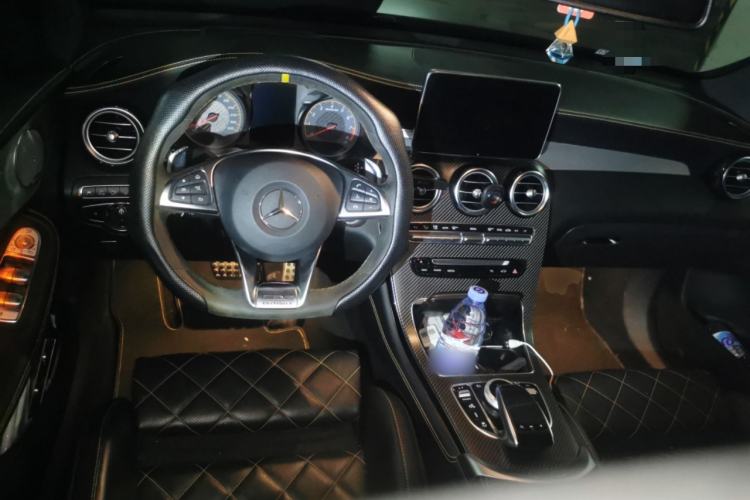 Used Mercedes-Benz GLC Coupe AMG 2018 AMG GLC 63 S 4MATIC+ Coupé SUV First Edition Special Edition Steering Wheel