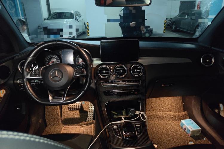 Used Mercedes-Benz GLC Coupe AMG 2018 AMG GLC 63 4MATIC+ Coupe SUV Center Console