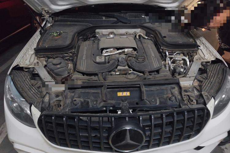 Used Mercedes-Benz GLC Coupe AMG 2018 AMG GLC 63 4MATIC+ Coupe SUV Engine Bay