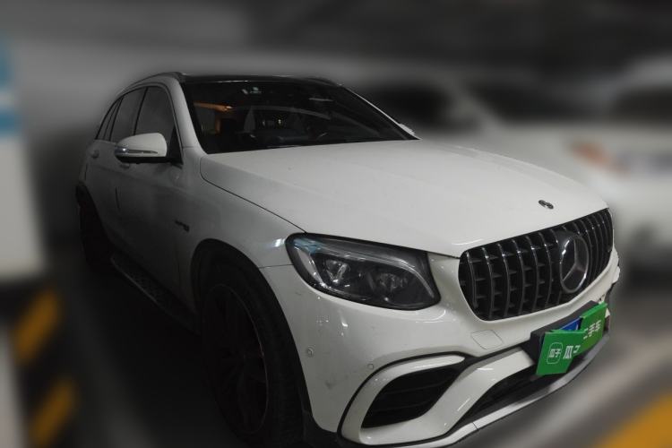 Used Mercedes-Benz GLC Coupe AMG 2018 AMG GLC 63 4MATIC+ Coupe SUV Front Right 45 Deg