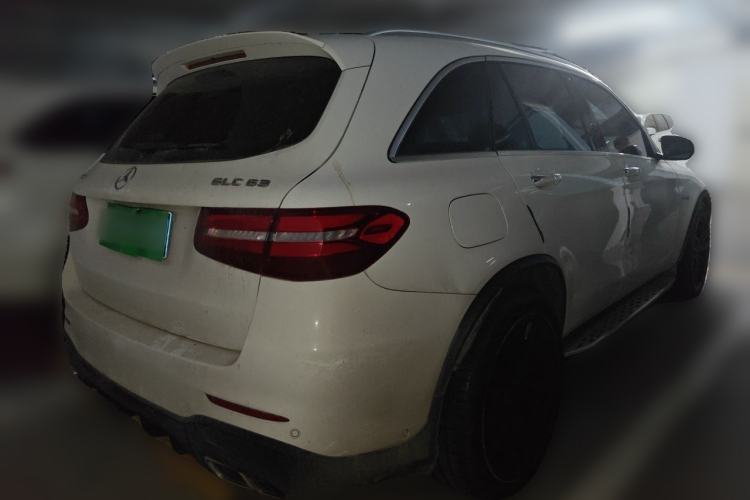 Used Mercedes-Benz GLC Coupe AMG 2018 AMG GLC 63 4MATIC+ Coupe SUV Rear Right 45 Deg