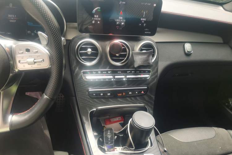 Used Mercedes-Benz GLC Coupe AMG 2020 AMG GLC 43 4MATIC Coupe SUV Audio And AC Panel