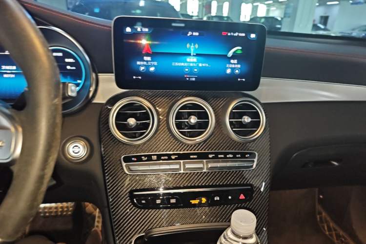 Used Mercedes-Benz GLC Coupe AMG 2020 AMG GLC 43 4MATIC Coupe SUV Audio And AC Panel