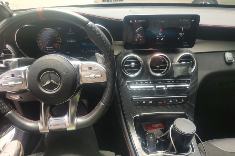 Used Mercedes-Benz GLC Coupe AMG 2020 AMG GLC 43 4MATIC Coupe SUV Center Console